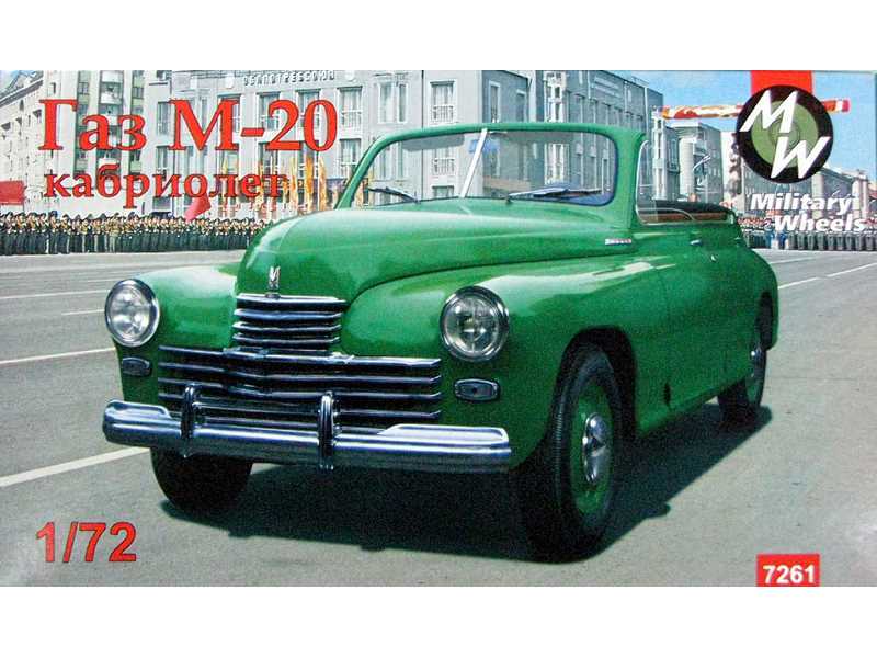 Gaz-M20 Pobeda cabriolet, Soviet car - image 1