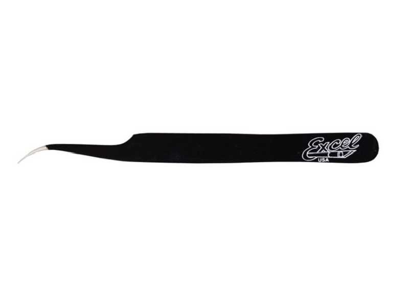 Slant Point Tweezers (Black) - image 1