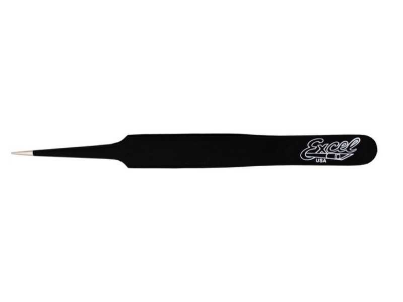 Straight Point Tweezers (Black) - image 1