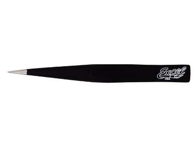 Hollow Handle Tweezers (Black) - image 1