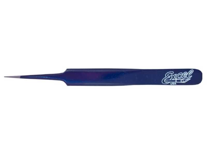 Straight Point Tweezers (Blue) - image 1 Straight Point Tweezers (Blue) - image 1
