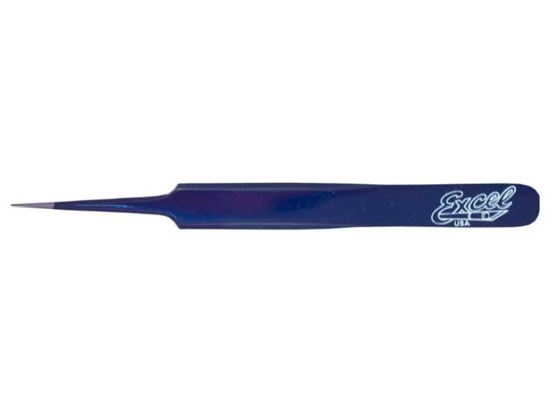 Straight Point Tweezers (Blue) - image 1