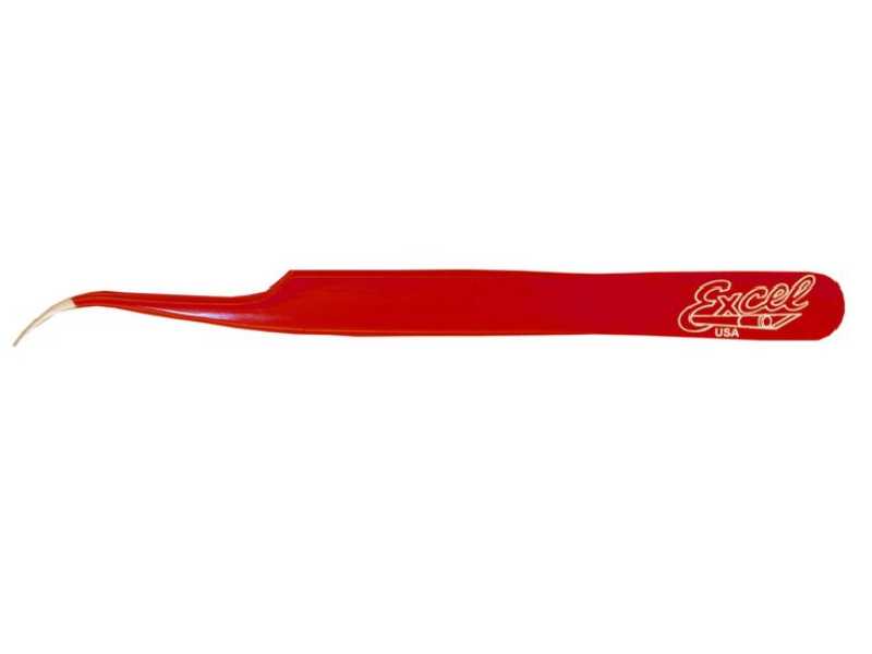 Slant Point Tweezers (Red) - image 1