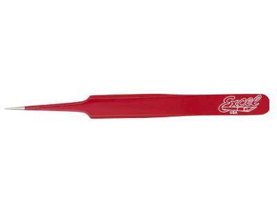 Straight Point Tweezers (Red) - image 1