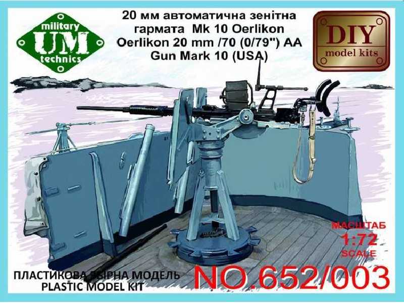 Oerlikon 20mm / 70 (0,79") Mk 10 ( USA ) - image 1