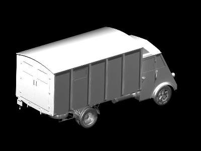 Lastkraftwagen 3.5 t AHN with Shelter, WWII German Ambulance T. - image 3