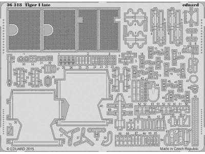 Tiger I late 1/35 - Academy Minicraft - image 1