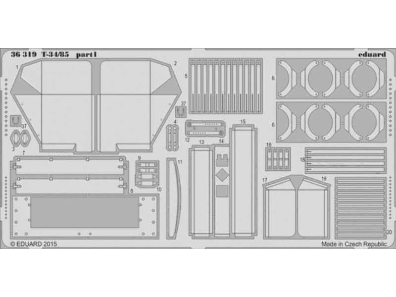 T-34/85 1/35 - Academy Minicraft - image 1