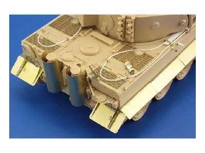Tiger I late fenders 1/35 - Academy Minicraft - image 6