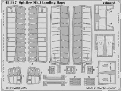 Spitfire Mk. I landing flaps 1/48 - Airfix - image 1