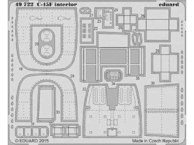 C-45F interior S. A. 1/48 - Icm - image 1
