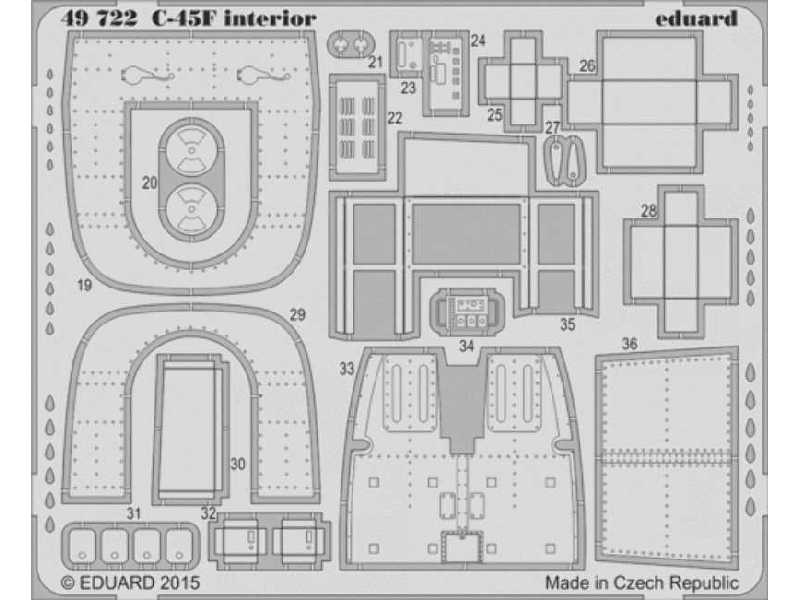 C-45F interior S. A. 1/48 - Icm - image 1