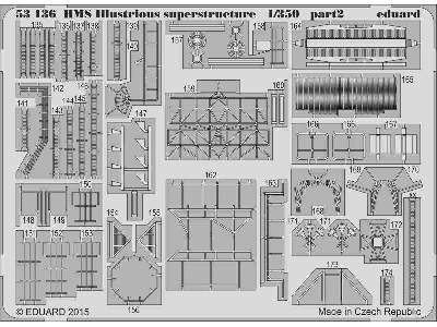 HMS Illustrious superstructure 1/350 - Airfix - image 2