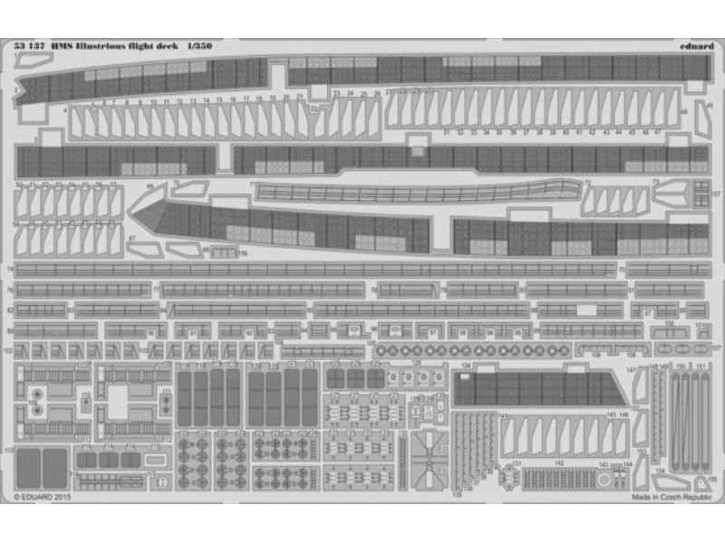 HMS Illustrious flight deck 1/350 - Airfix - image 1