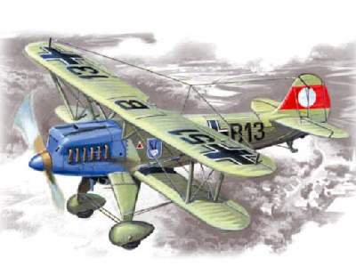 German Biplane Fighter Heinkel He 51A-1  - image 1