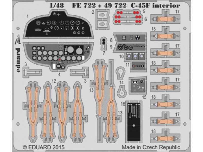 C-45F interior S. A. 1/48 - Icm - image 1