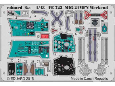 MiG-21MFN  Weekend 1/48 - Eduard - image 1