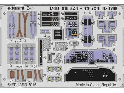 A-37B S. A. 1/48 - Trumpeter - image 1