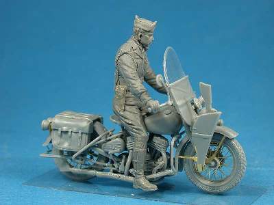 U.S. Military Policeman w/motorcycle - image 16