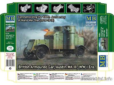 British Armoured Car, Austin, MK III, WW I Era - image 1