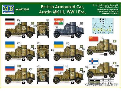 British Armoured Car, Austin, MK III, WW I Era - image 2