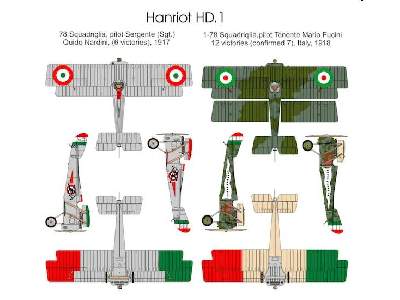 Hanriot HD.1 - double set - image 3