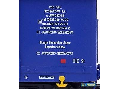 Boxcar coal carriage type UIC, Eaos - PCC Rail - image 6