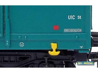 Boxcar coal carriage type UIC, Eaos - PTK Holding - image 6