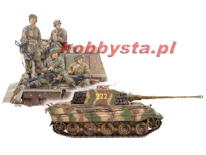 3rd Fallschirmjager Division + Kingtiger Henschel Production  - image 1