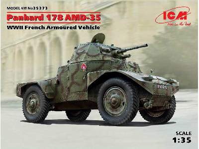 Panhard 178 AMD-35, WWII French Armoured Vehicle - image 1