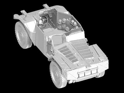 Panhard 178 AMD-35, WWII French Armoured Vehicle - image 4