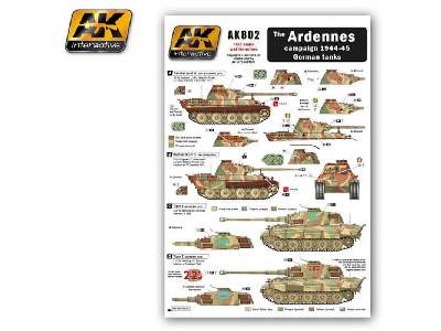Wet Transfer The Ardennes Campaign 1944-45 German Tanks - image 1