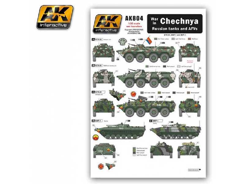 Wet Transfer Chechnya War In Russian Tanks And Afvs - image 1