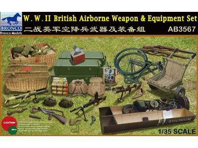 WWII British Airborne Weapon & Equipment Set - image 1