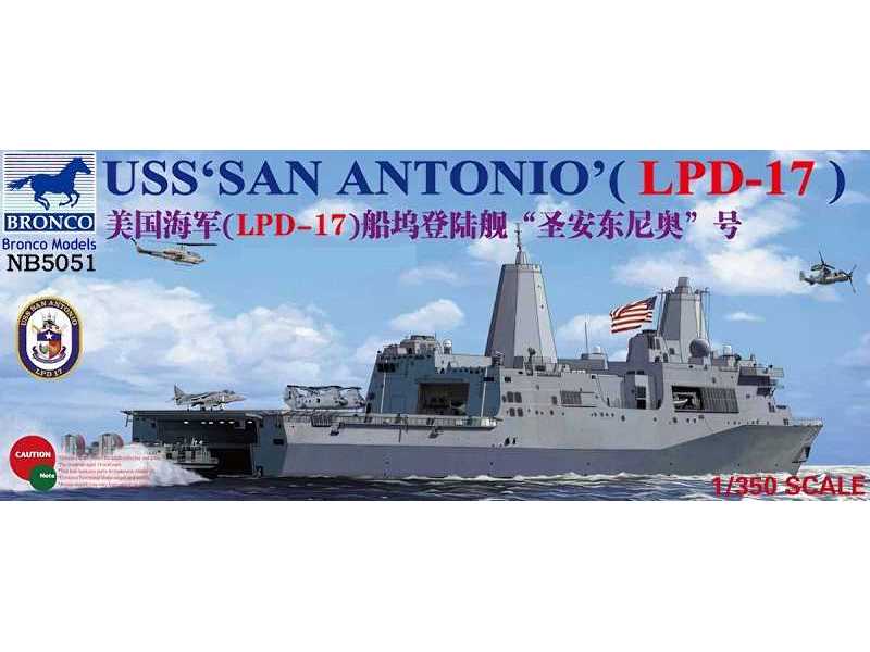 USS San Antonio LPD-17 amphibious transport dock - image 1
