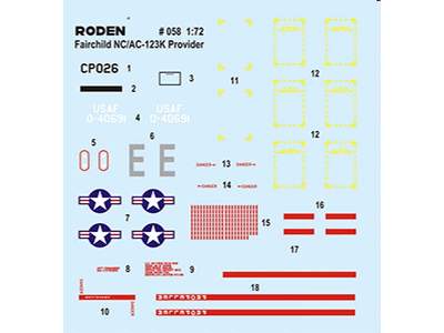 Fairchild NC/AC-123K Black Spot - image 2