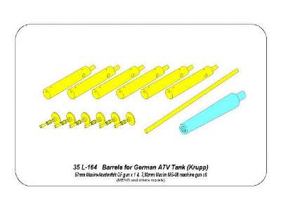 Barrels for German WWI A7V Tank - image 10
