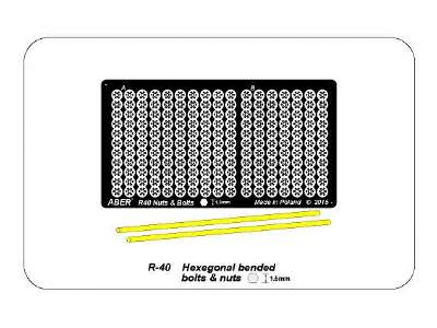 Hexagonal bolts and nuts 1,5mm useful for 1/16 scale - image 5