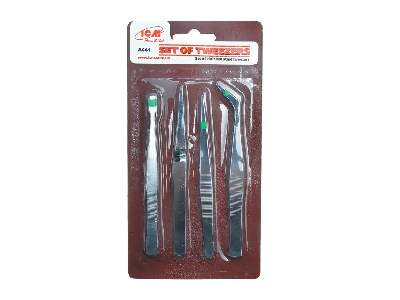 Craft Tweezers (4 pcs.)  - image 1