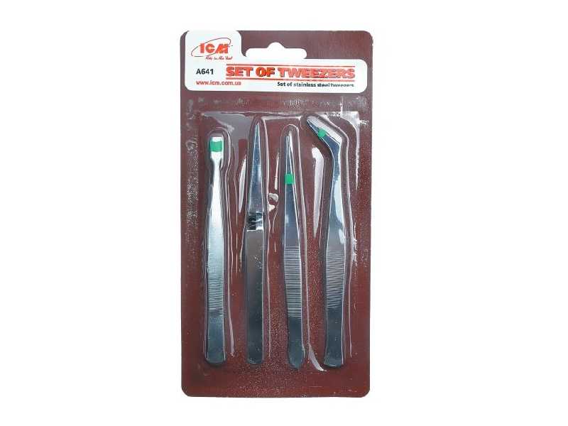 Craft Tweezers (4 pcs.)  - image 1