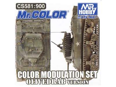 Mr. Color - Color Modulation Set Olivedrab - image 1