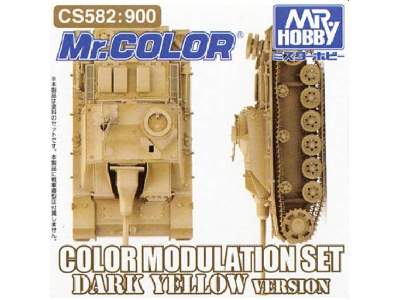 Mr. Color - Color Modulation Set Dark Yellow - image 1