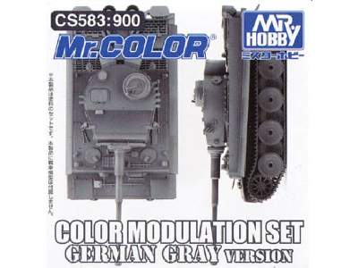 Mr. Color - Color Modulation Set German Gray - image 1