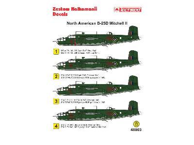 Decal - North American B-25D Mitchell II - image 2