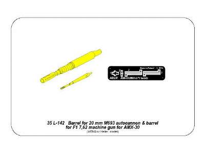 Barrel for 20 mm M693 autocannon and barrel for F1 7,62 MG - image 16