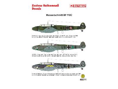 Decal - Messerschmitt Bf 110C - image 2