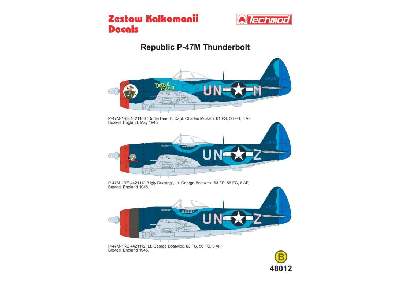 Decal - Republic P-47M Thunderbolt - image 2