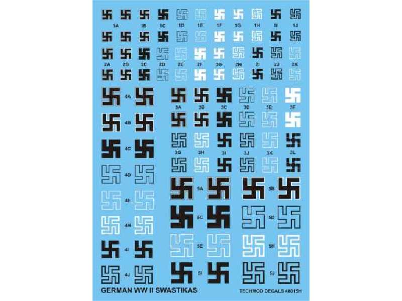 Decal - German WWII Swastikas - image 1