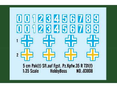 5 cm Pak(t) Sfl.auf Fgst. Pz.Kpfw.35 R 731(f) - image 3