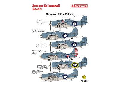 Decal - Grumman F4F-4 Wildcat - image 2